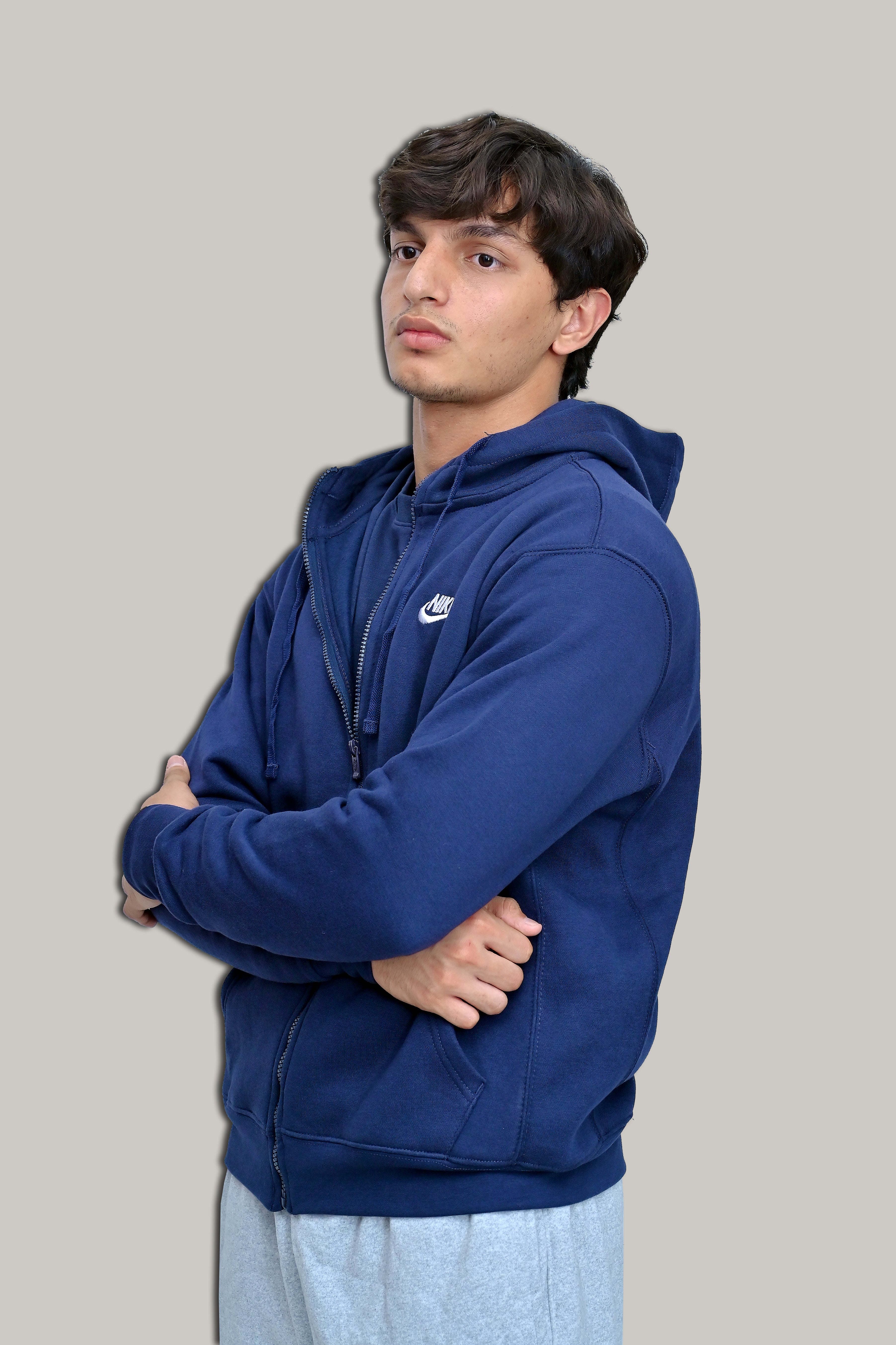 Nik Zip Hoodie