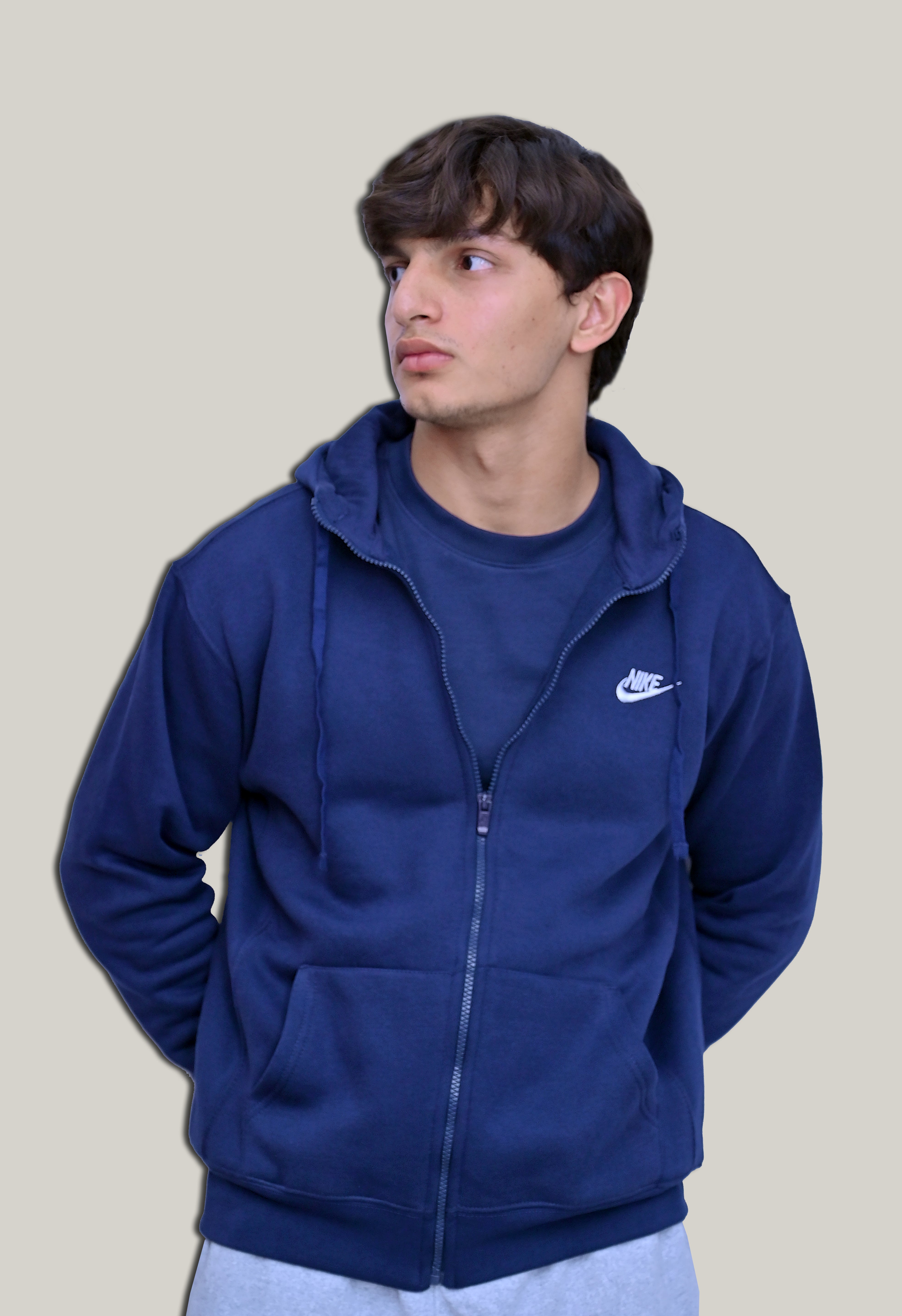 Nik Zip Hoodie