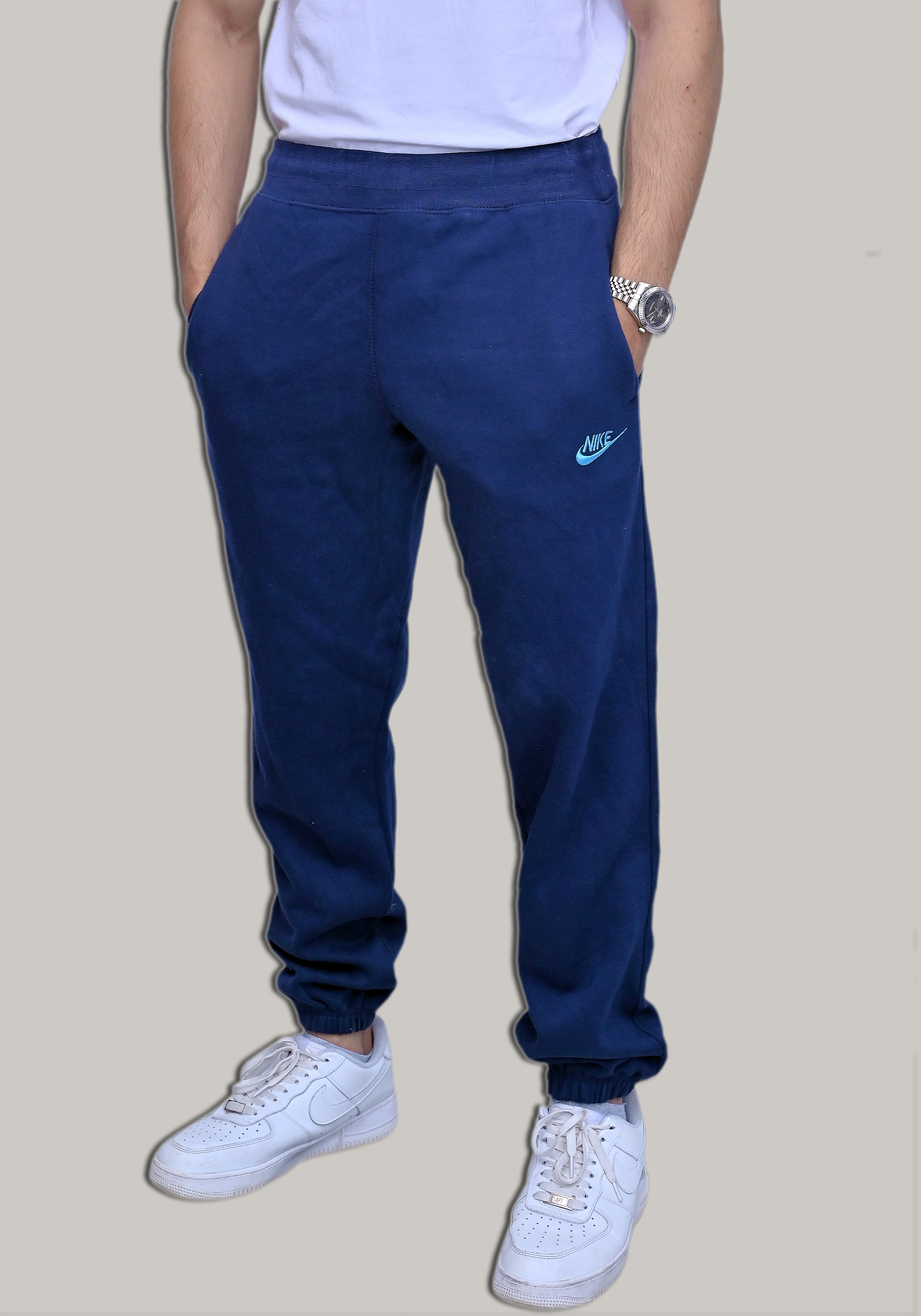 Nik Fleece Trouser Navy Blue